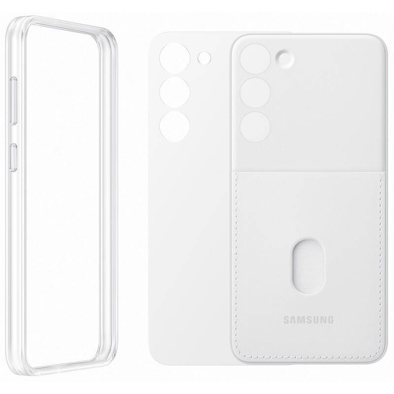 EF-MS916CWE Samsung Frame Cover for Galaxy S23+ weiss