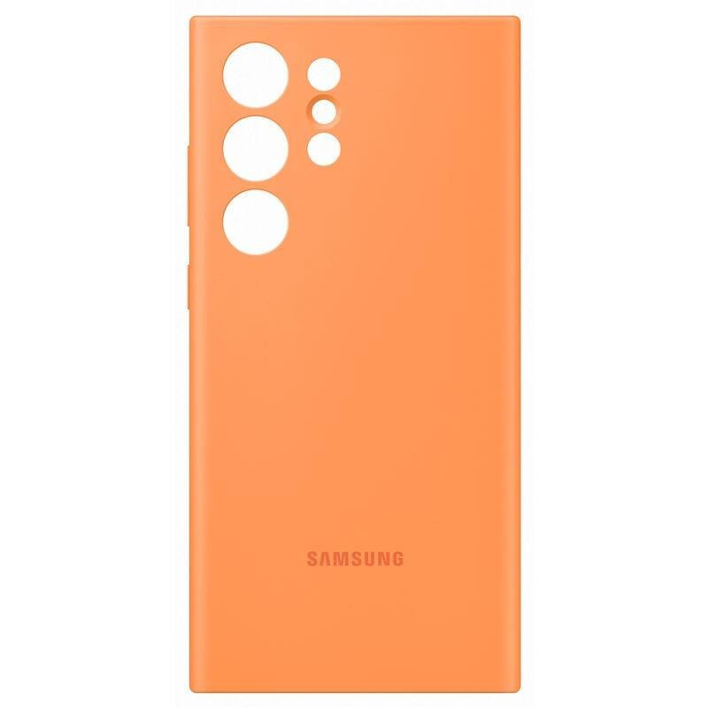 EF-PS918TOE Samsung Silicone Cover for Galaxy S23 Ultra Orange