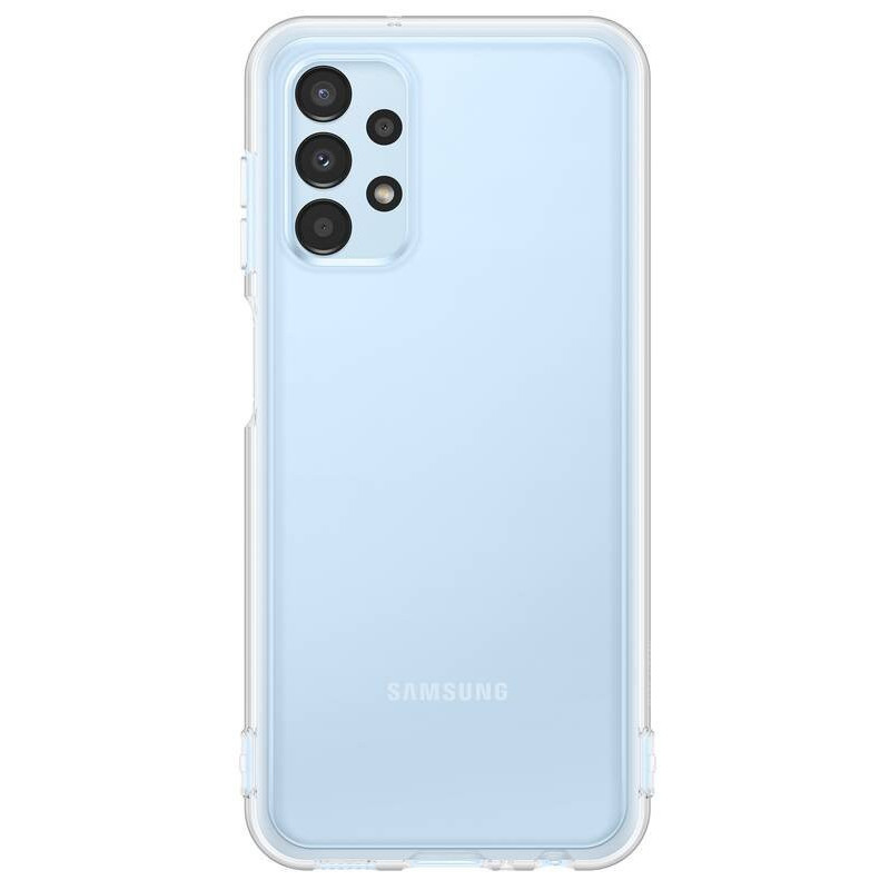 EF-QA135TTE Samsung Soft Clear Kryt pro Galaxy A13 transparentní