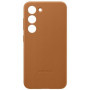 EF-VS911LAE Samsung Leather Cover for Galaxy S23 Camel