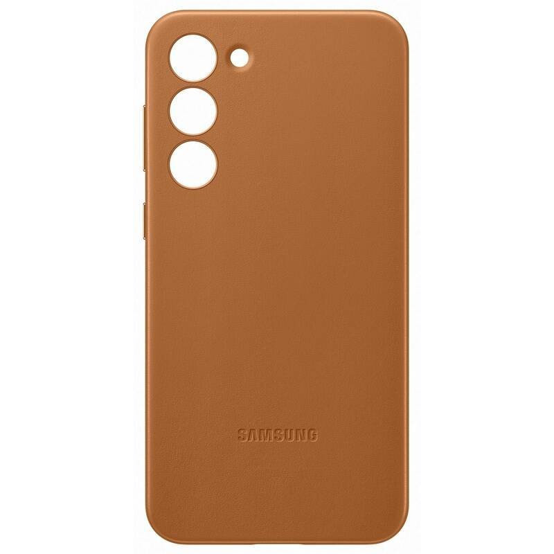 EF-VS916LAE Samsung Leather Cover for Galaxy S23+ Camel