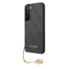 Guess 4G Charms Case for Samsung Galaxy S23+ gray