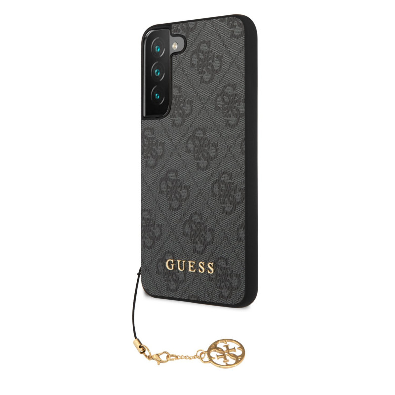 Guess 4G Charms Case for Samsung Galaxy S23+ grau