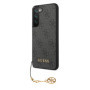 Guess 4G Charms Case for Samsung Galaxy S23+ grau