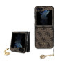 Guess 4G Charms Case for Samsung Galaxy Z Flip 5 braun