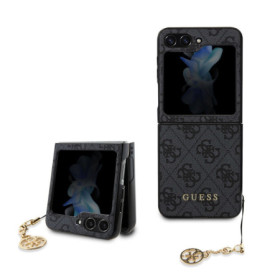 Guess 4G Charms Case for Samsung Galaxy Z Flip 5 szürke