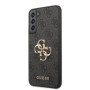 Guess PU 4G Metal Logo Case for Samsung Galaxy S23+ gray