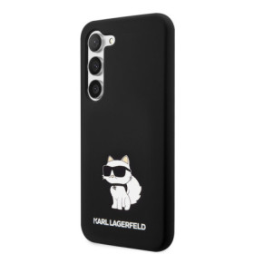 Karl Lagerfeld Liquid Silicone Choupette NFT pouzdro pro Samsung Galaxy S23 černá