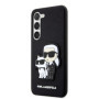 Karl Lagerfeld PU Saffiano Karl and Choupette NFT Case for Samsung Galaxy S23 schwarz