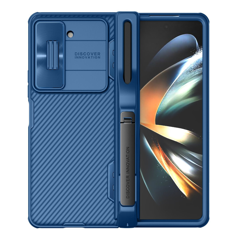 Nillkin CamShield FOLD Slot+Stand Hard Case for Samsung Galaxy Z Fold 5 kék