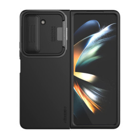 Nillkin CamShield Silky Silikonový Kryt (Bracket Version) pro Samsung Galaxy Z Fold 5 černá
