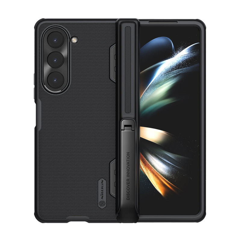 Nillkin Super Frosted FOLD Stand Back Cover for Samsung Galaxy Z Fold 5 schwarz
