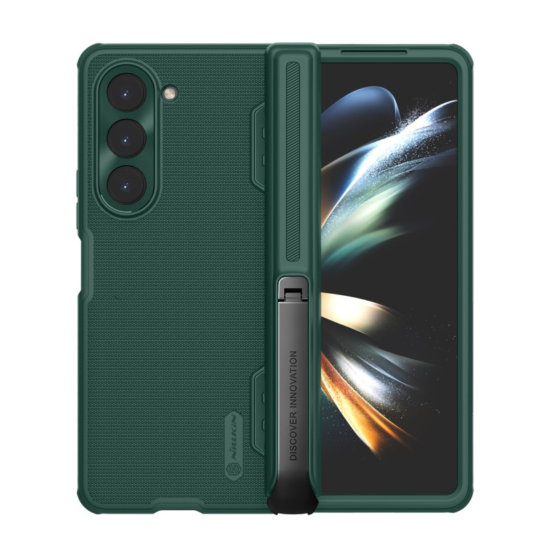 Nillkin Super Frosted FOLD Stand Back Cover for Samsung Galaxy Z Fold 5 Deep Green
