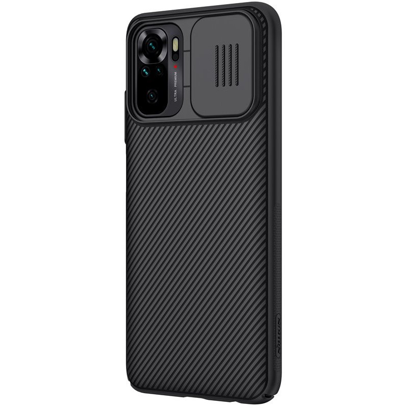 Nillkin CamShield kemény tok Xiaomimi Note 10 4G/10s-hez fekete