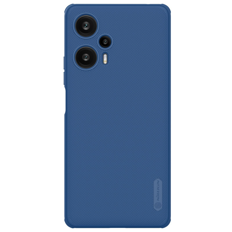 Nillkin Super Frosted PRO Back Cover for Poco F5 5G blue