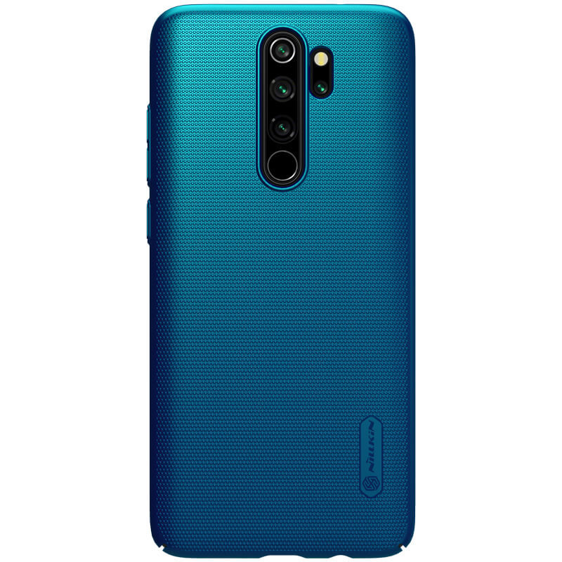 Nillkin Super Frosted Back Cover for Xiaomimi Note 8 Pro Peacock Blue