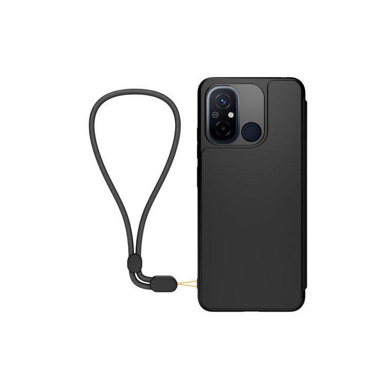 Xiaomi könyvtartóhoz készült nyaklánccal Xiaomimi 12C-hez fekete