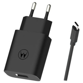 Motorola TurboPower Cestovní Nabíječka 20W vč. USB-C Kabelu černá
