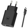 Motorola TurboPower Travel Charger 20W with USB-C Cable schwarz