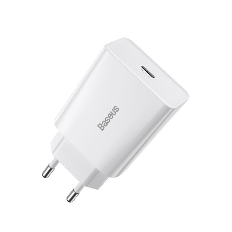 Baseus CCFS-SN02 Speed ​​Mini Charger USB-C 20W fehér