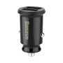 Baseus CCALL-ML01 Grain Nabíjačka do Autá 15.5W 2x USB čierna