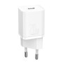 Baseus CCSUP-B02 Super Si Quick Charger USB-C 20W weiss