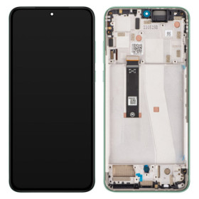 Motorola Edge 30 Neo LCD + touch screen + front panel Aqua Foam - original