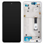 Motorola Moto G 5G LCD + touch screen + front panel Frosted Silver - original