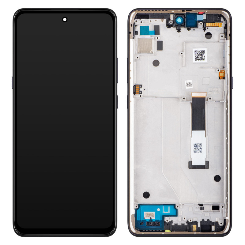 Motorola Moto G 5G LCD + touch screen + front panel Volcanic Gray - original