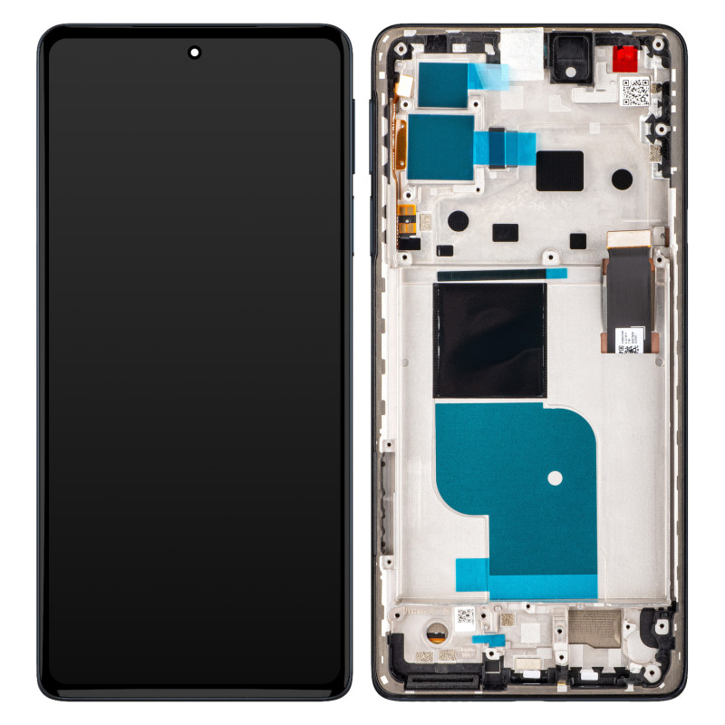 Motorola Edge 30 Pro LCD + touch screen + front panel Cosmos Blue - original