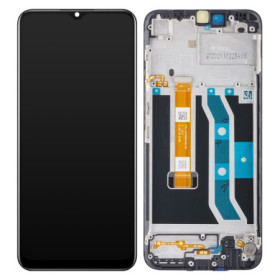 Realme C25Y LCD + touch screen + front panel schwarz - original