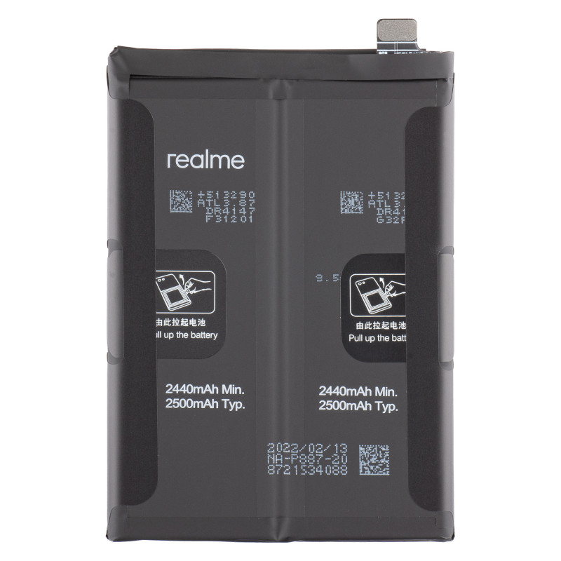 Realme GT Neo 3 / GT Neo 3T / GT2 Pro / GT2 / GT Neo2 Batterie BLP887 - original