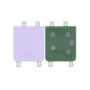 Samsung Galaxy Z Flip 4 5G 2022 (SM-F721B) Battery cover violet - original