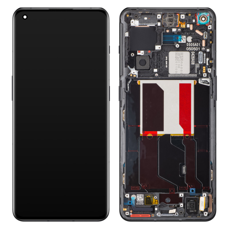 OnePlus 10 Pro LCD + touch screen + front panel Volcanic Black - original