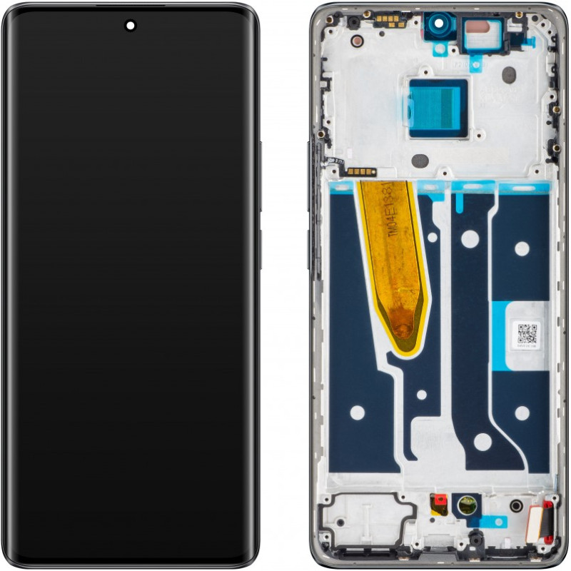 Realme 11 Pro LCD displej + dotyková plocha + rám Astral Black - originál