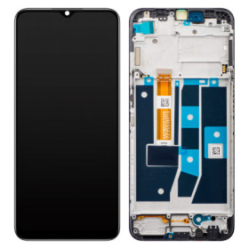 Oppo A16s / A16 LCD displej + dotyková plocha + rám černá - originál