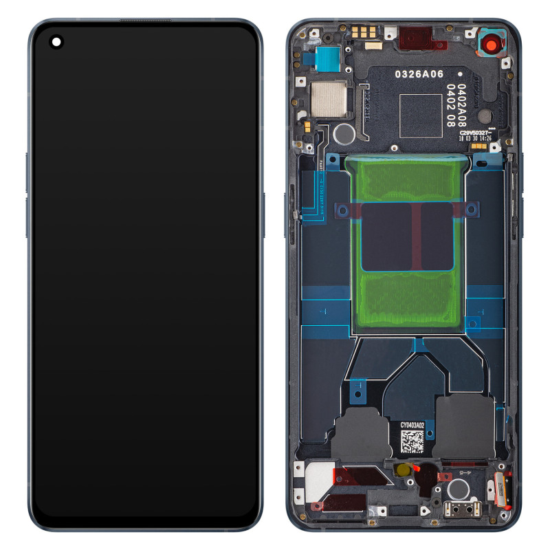 Oppo Reno6 5G LCD + touch screen + front panel Stellar Black - original