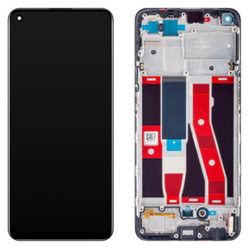 Oppo Reno5 F / A94 / F19 Pro / Reno5 Lite LCD + touch screen + front panel black - original