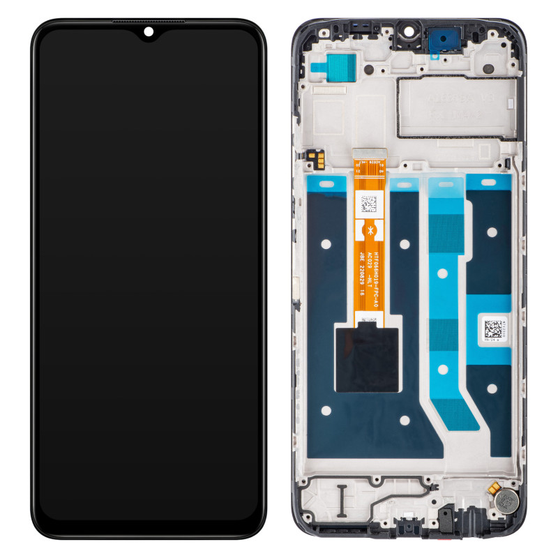 Oppo A17 LCD + touch screen + front panel schwarz - original