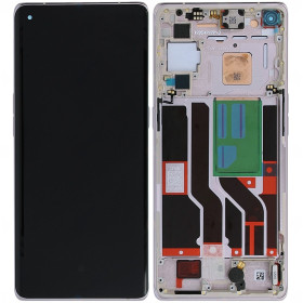 Oppo Find X3 Neo LCD + touch screen + front panel Galactic Silver - original