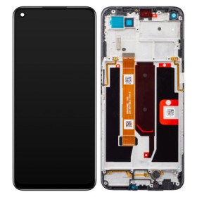 Oppo A74 5G / A54 5G LCD + touch screen + front panel black - original