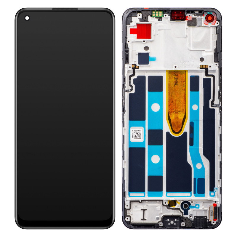 Oppo Find X5 Lite / Reno7 5G LCD + touch screen + front panel schwarz - original