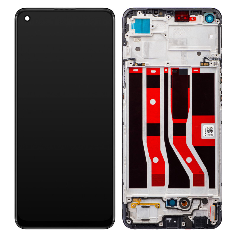 Oppo A74 / F19 LCD + touch screen + front panel schwarz - original