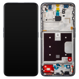 Oppo Reno2 Z LCD + touch screen + front panel Luminous Black - original