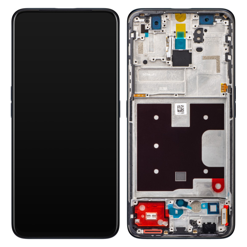 Oppo Reno2 Z LCD + touch screen + front panel Luminous Black - original