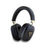 Guess PU Leather 4G Triangle Logotooth Stereo Headphone fekete