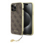 Apple iPhone 15 Pro Max Guess 4G Charms Cas brown