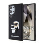 Samsung Galaxy S24 Ultra Karl Lagerfeld 3D Rubber Karl and Choupette Case black