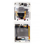 Samsung Galaxy Z Flip 3 5G (SM-F711B) Belső LCD kamera nélkül Cream - eredeti