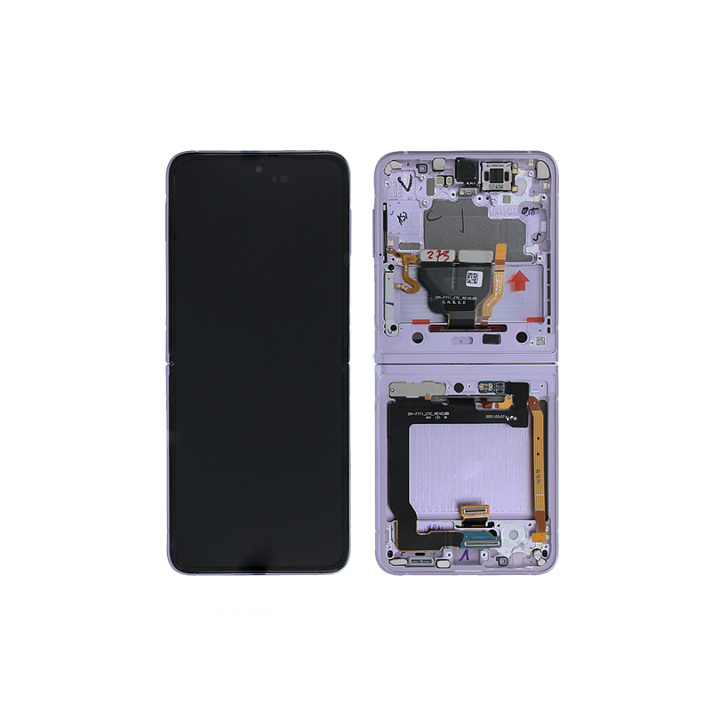 Samsung Galaxy Z Flip 3 5G (SM-F711B) Internes LCD ohne Kamera Levander - original